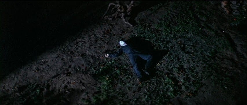 Michael Myers appears dead on the ground