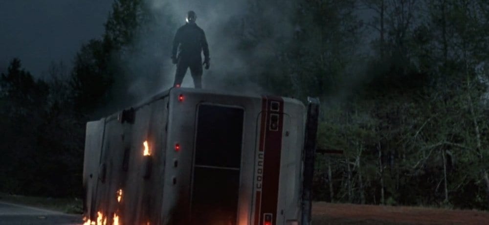 Jason stands tall in Friday the 13th Part 6: Jason Lives