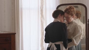 A still from the film Lizzie.