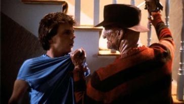 Freddy Krueger threatens Jesse
