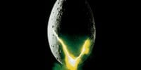 An egg cracks open in a promo image for Alien