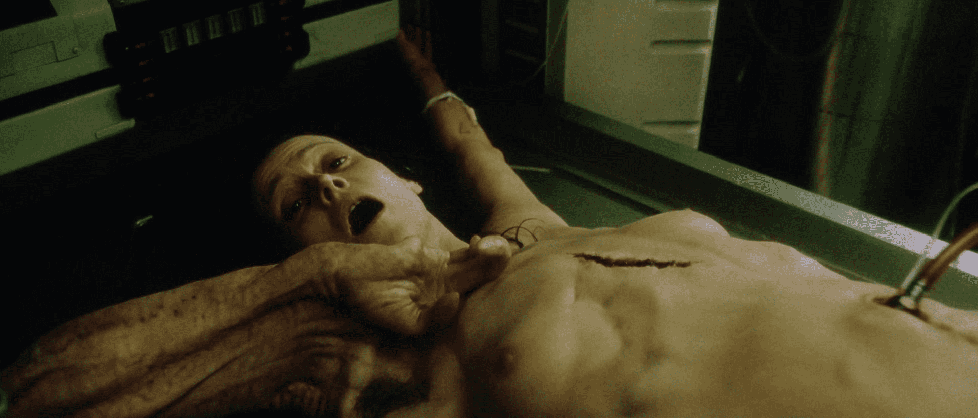 Ripley's clone in Alien Resurrection begs for death