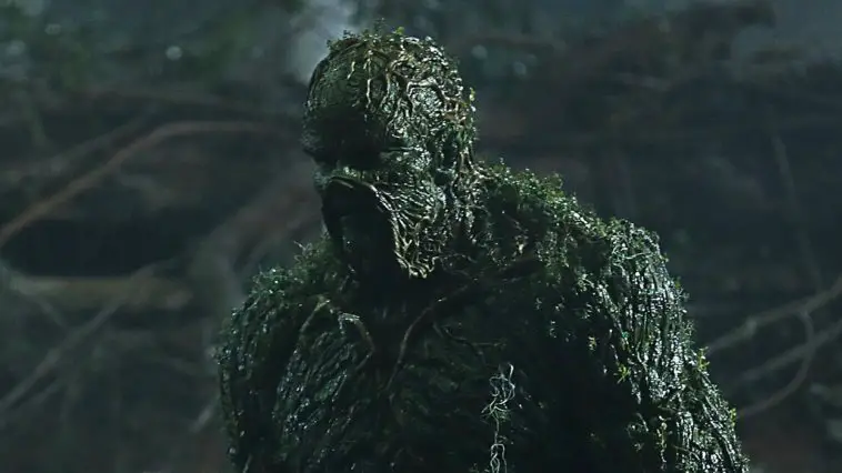 Derek Mears (Twin Peaks) as the Creature from the 'things' in Swamp Thing.