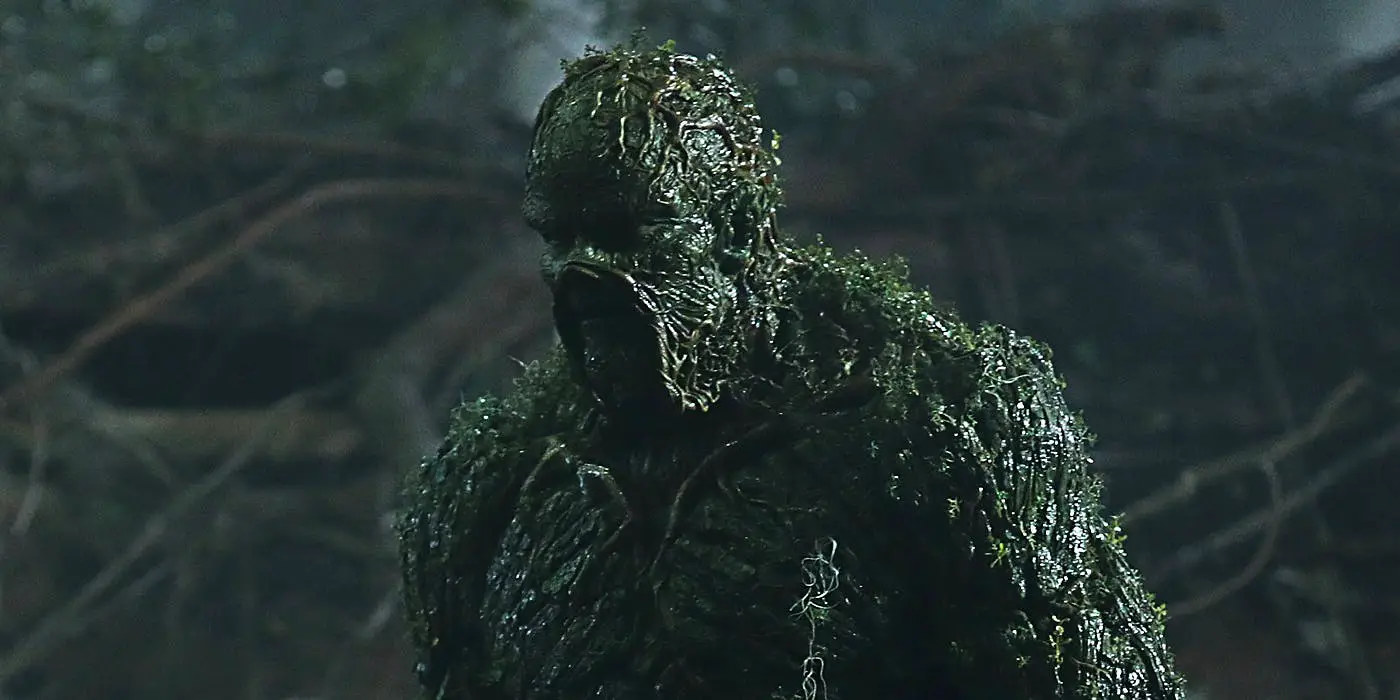 Derek Mears (Twin Peaks) as the Creature from the 'things' in Swamp Thing.