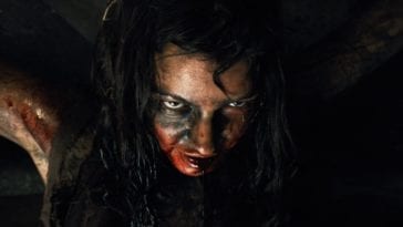Pollyanna McIntosh as a feral cannibal in The Woman
