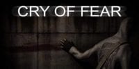 Cry of Fear title screen a man in a hoodie drags a blooded hand across a concrete wall
