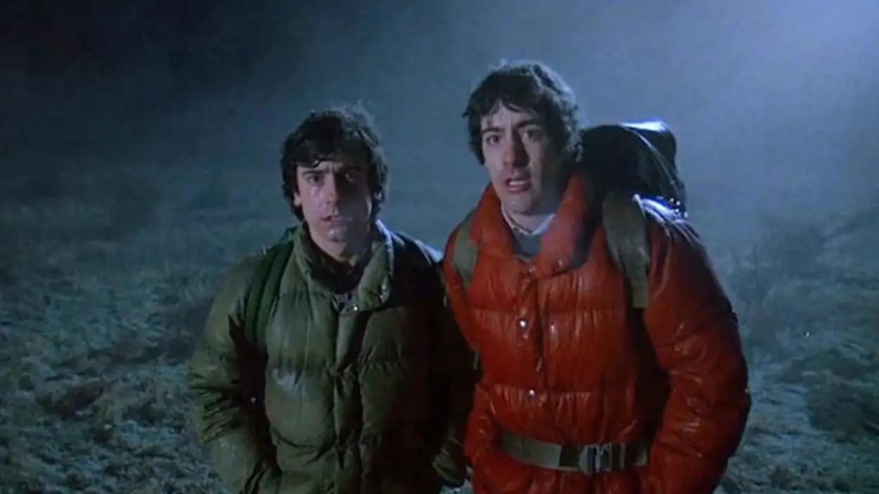 David and Jack walking through the moors