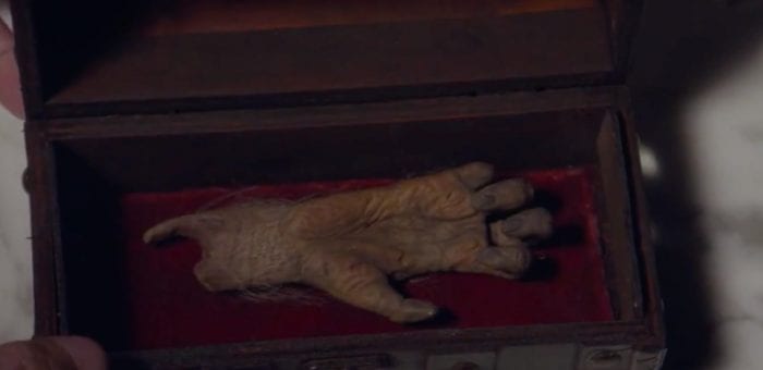 The Monkey's Paw from Creepshow's "Night of the Paw"