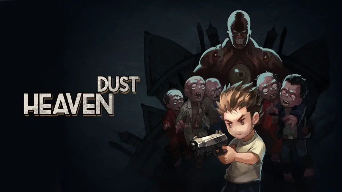 The promotional art for Heaven Dust.