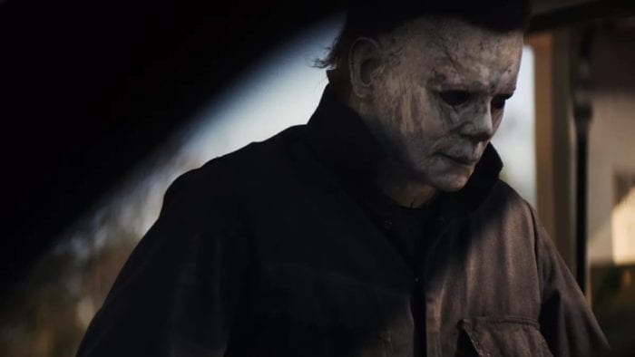 Michael Myers' look in Halloween (2018)