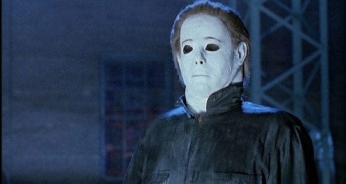 Michael Myers look/mask in Halloween 4.