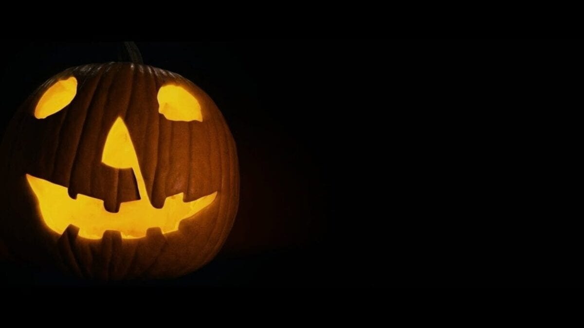 The iconic Halloween pumpkin from the 1978 classic