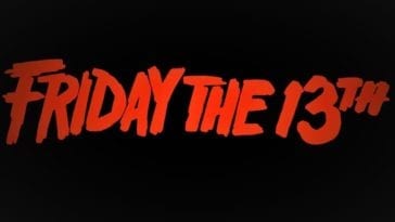 Friday the 13th splash logo.