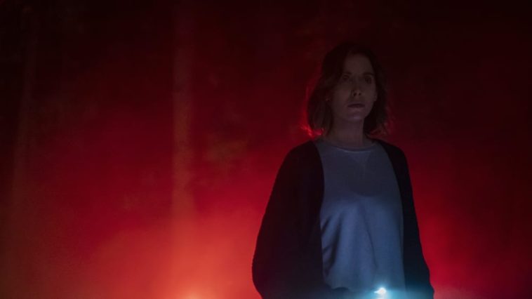 Alison Brie as “Michelle” in Dave Franco’s THE RENTAL. Courtesy of IFC Films. An IFC Films Release.