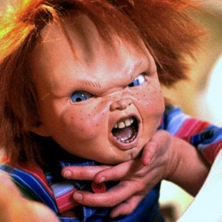 Chucky attacks from Child's Play