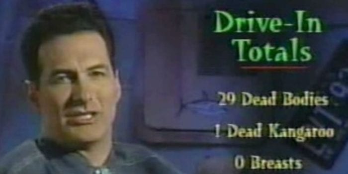 Joe Bob drive-in totals