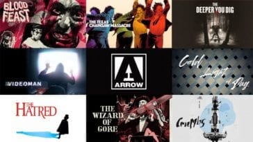 Montage of Arrow movie covers