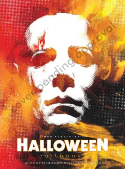 alternate cover for Halloween artbook