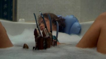 Freddy's Claw Rising from the bath tub