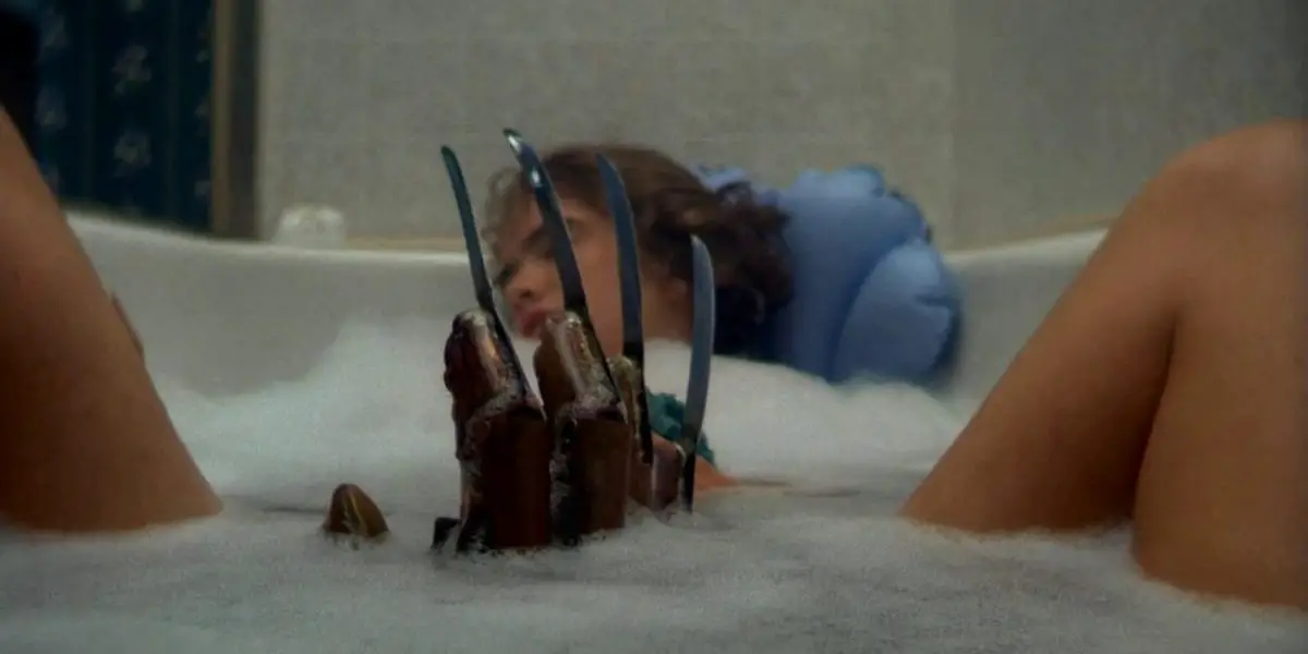 Freddy's Claw Rising from the bath tub