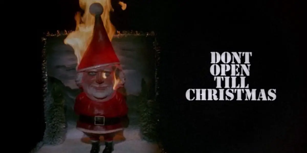 Don't Open 'Till Christmas Title Card