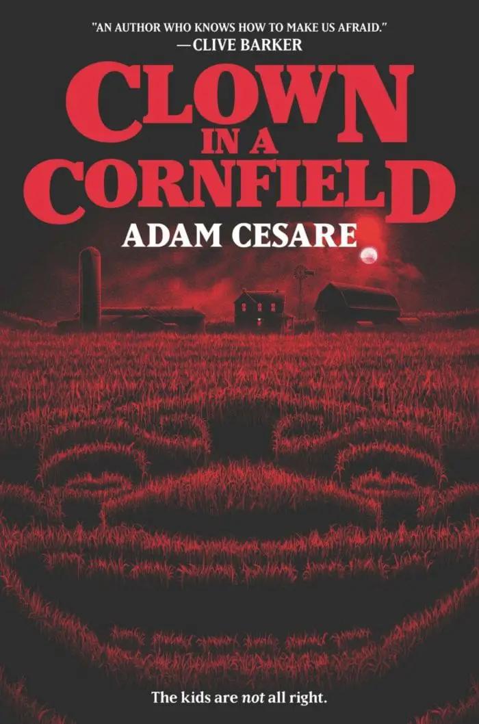 clown in a cornfield adam cesare