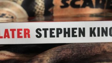 Book spine of Stephen King's Later