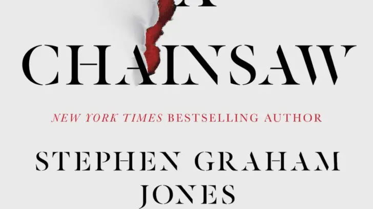 The cover for My Heart Is A Chainsaw by Stephen Graham Jones