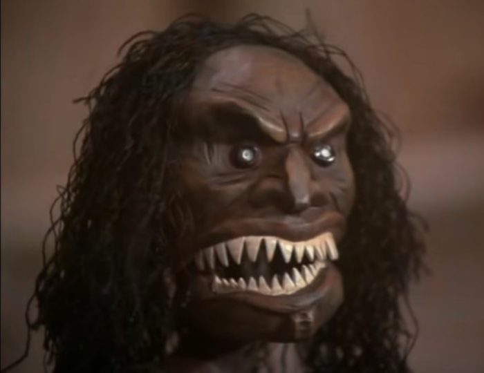 He Who Kills the fanged Zuni fetish doll from Trilogy of Terror