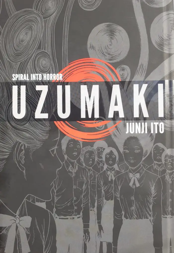 The front cover of Uzumaki (deluxe edition)