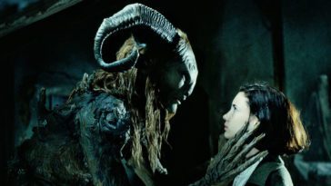 Ofelia and the faun talking
