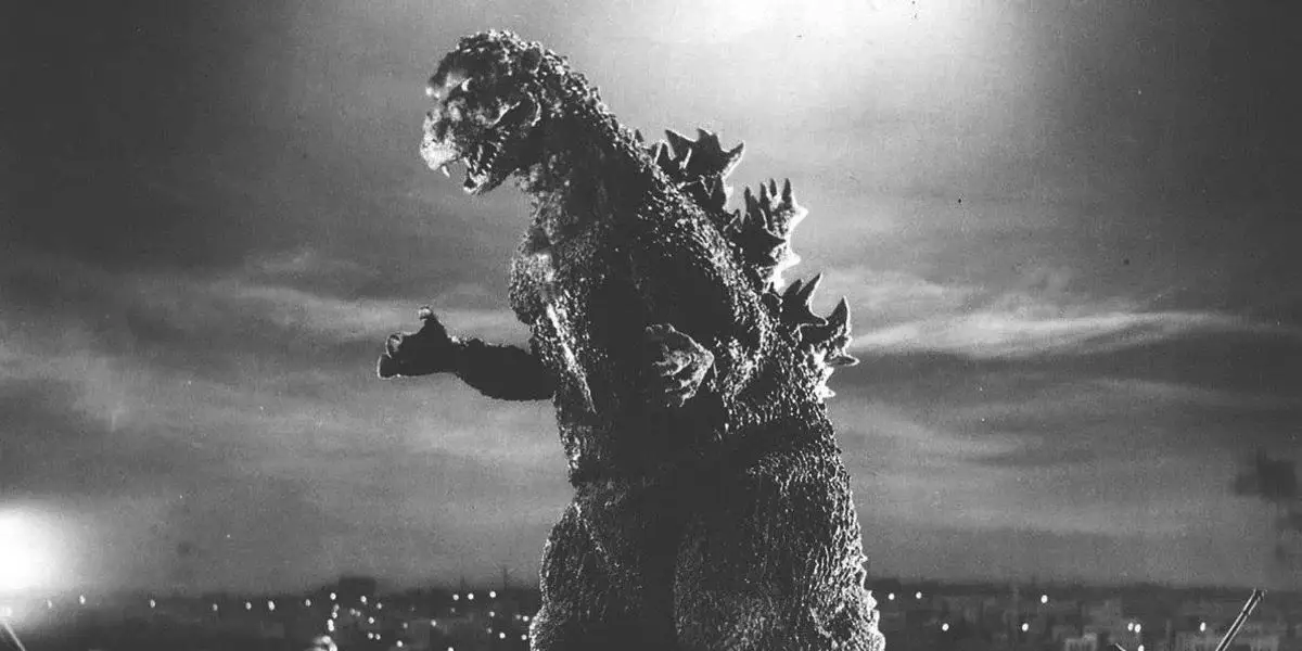Godzilla standing tall
