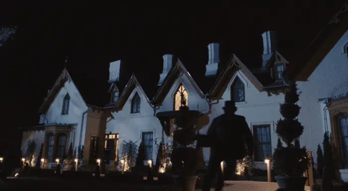 The Galloway House sits silently in the dark as the killer stalks the Galloways