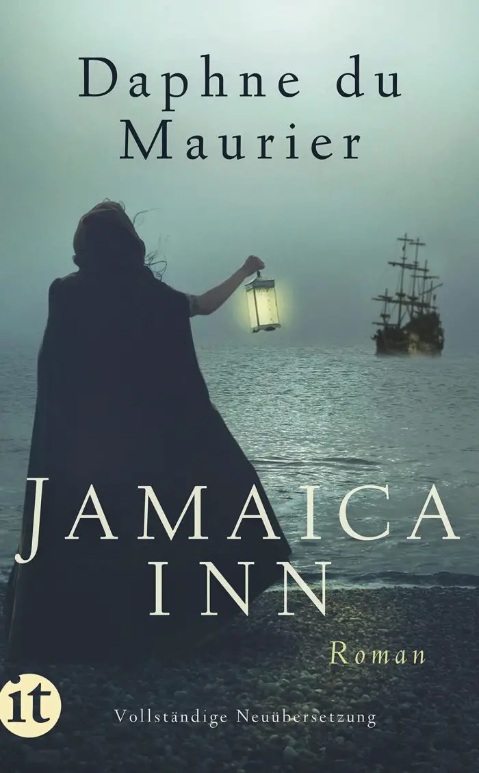 German edition cover of Daphne du Maurier's Jamaica Inn.