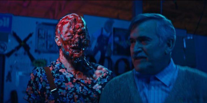 Bruce Campbell is stalked by a ghoul in Black Friday