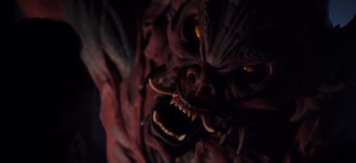 The demon of The Last Tsuburaya growls angrily
