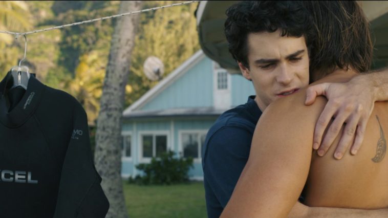 Dylan hugging Bruce