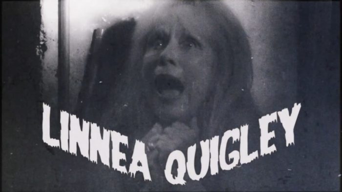 Linnea Quigley shrieks in this '50s homage trailer