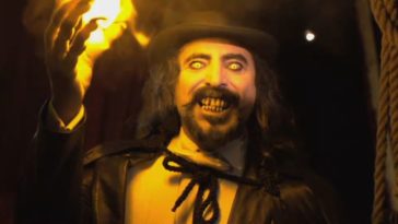 Tom Savini looking like a creepy monster