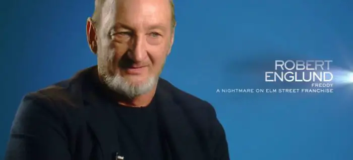 Robert Englund, credited as “Freddy” for “A Nightmare on Elm Street” franchise, in the series, "Behind the Monsters."