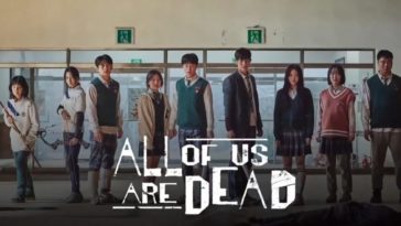 The title card for the upcoming Netflix Korean horror series All of Us Are Dead