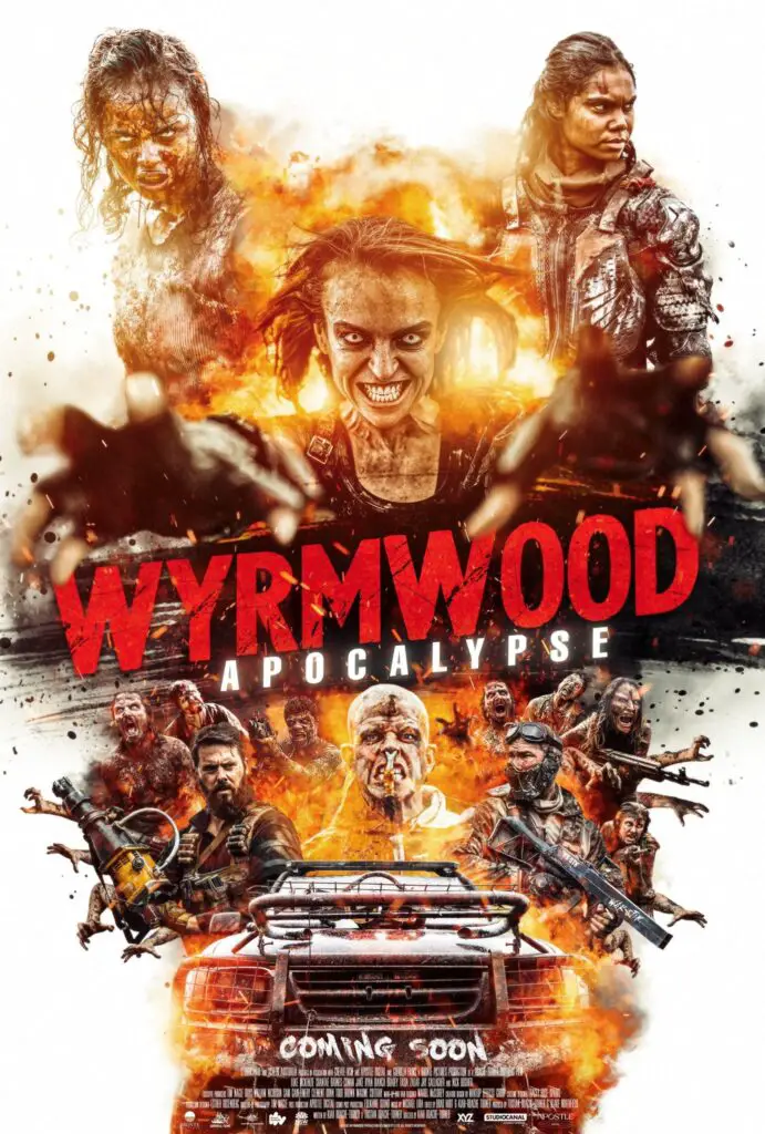 The explosive poster for Wyrmwood: Apocalypse