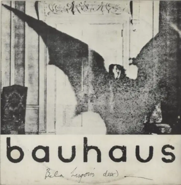 A Bauhaus record cover