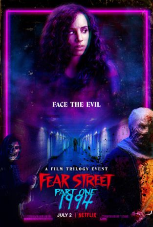 Movie poster for Fear Street Part One 1994, candidate for best horror film of 2021
