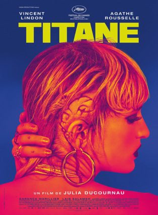 Movie poster for Titane, candidate for best horror film of 2021