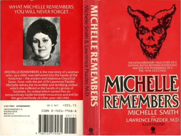 Michelle Remembers front and back cover.