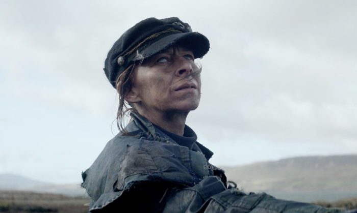 Kate Dickie as the mysterious fisherwoman