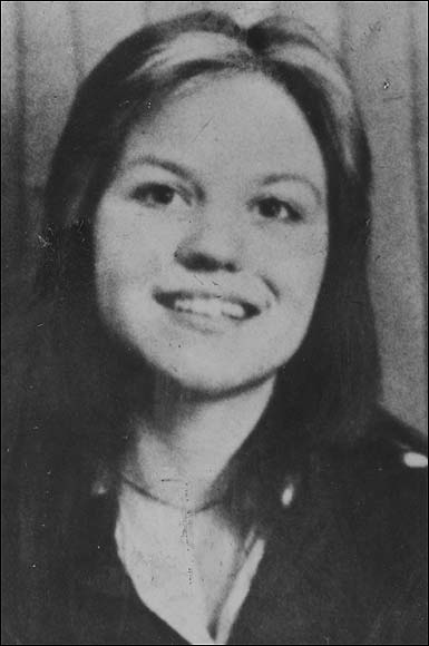 black and white photo of Jayne MacDonald