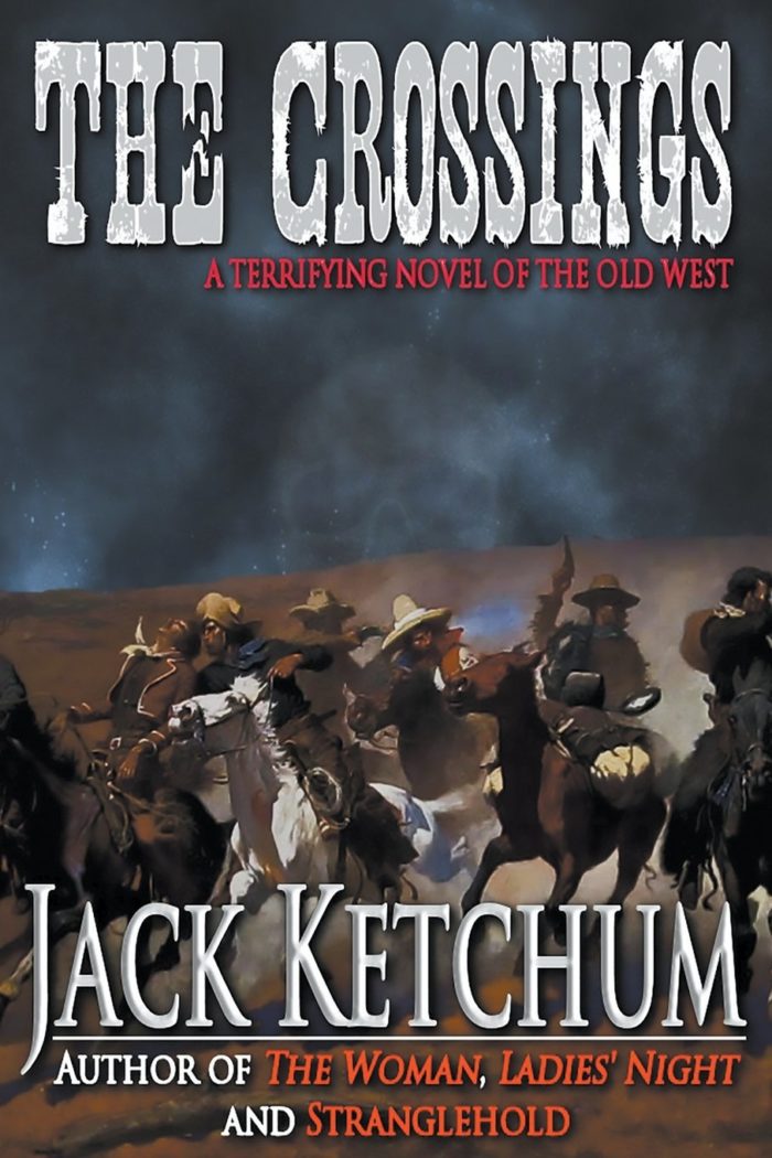 Cover for The Crossings features cowboys on horseback