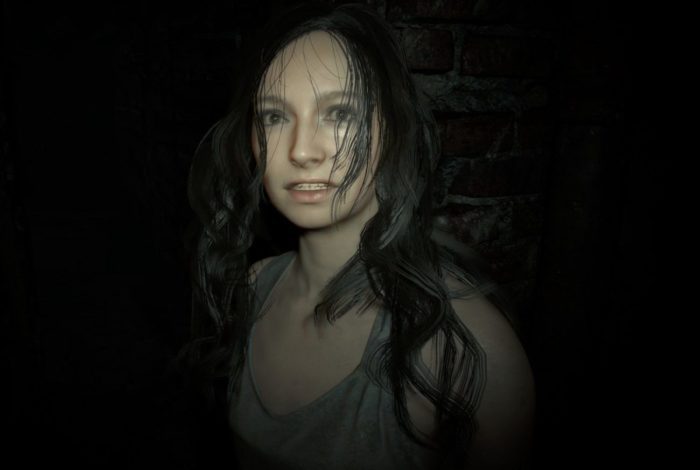 A close up of Mia Winters from Resident Evil 7